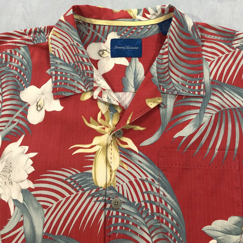 Tommy Bahama Hawaiian Shirt (XL/BIG-2XL)