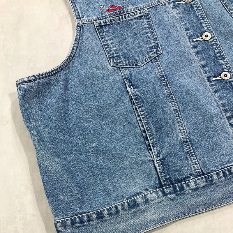 Vintage Disney Denim Vest (W/4XL)