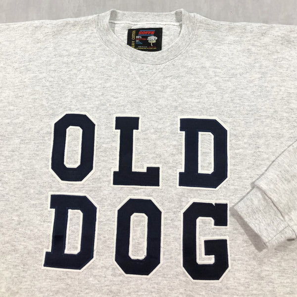 Vintage Soffe Heavy Sweatshirt Old Dog USA (2XL)