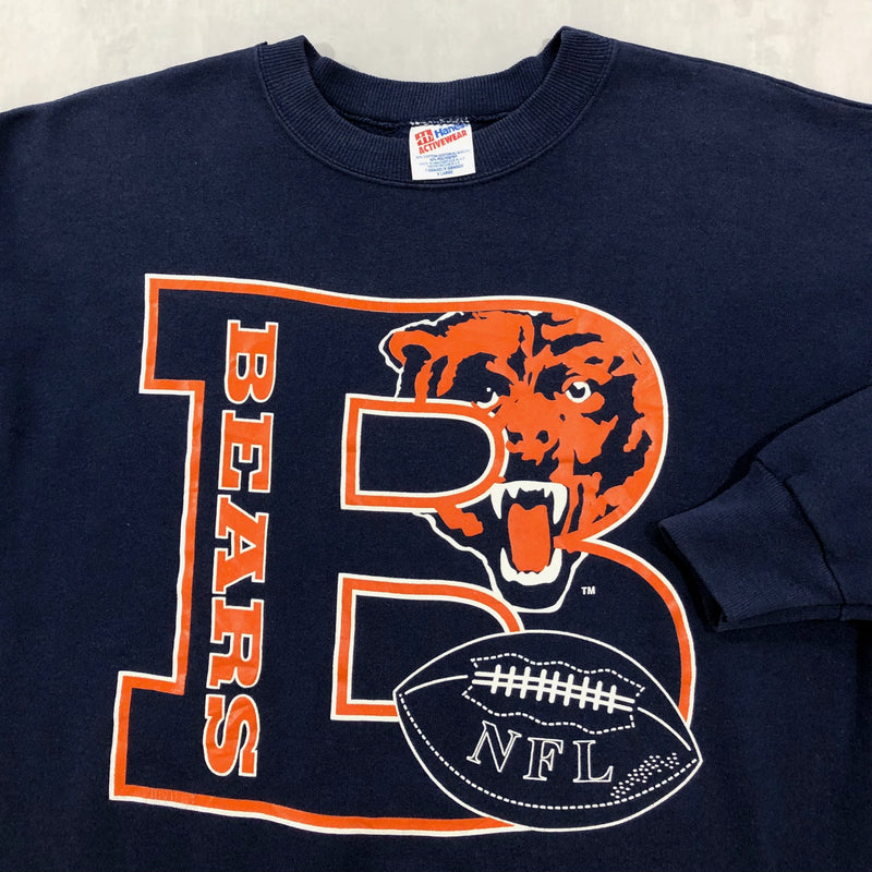 Vintage Hanes Sweatshirt NFL Chicago Bears (L)