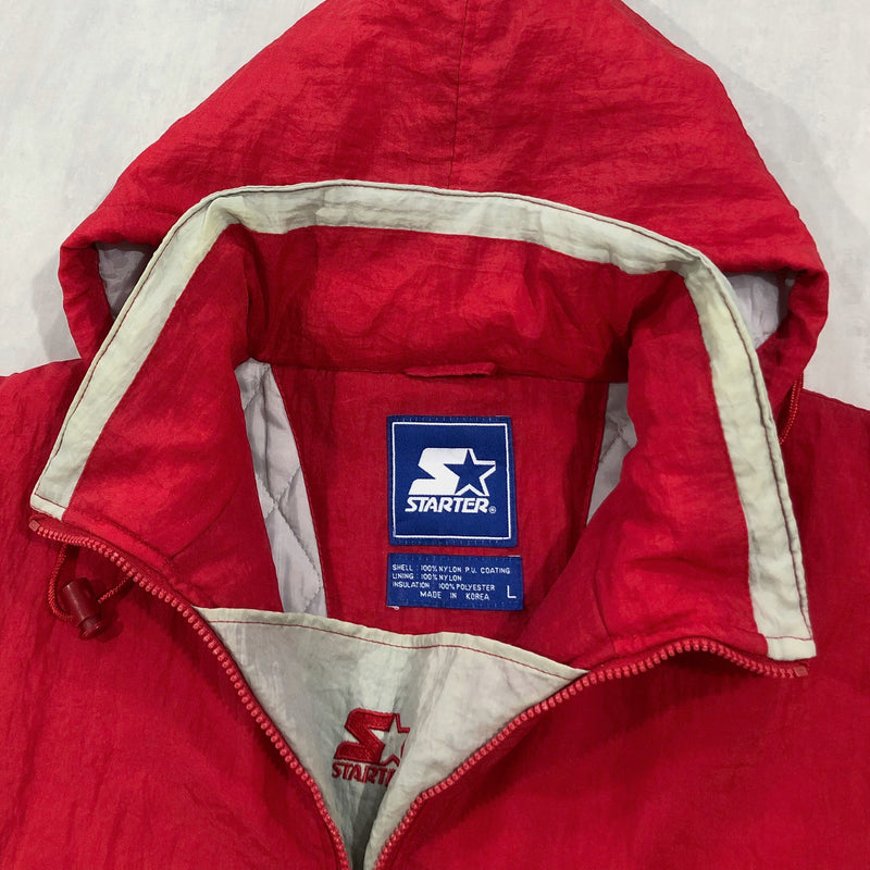Vintage Starter Jacket Wisconsin Uni Badgers (L/BIG)