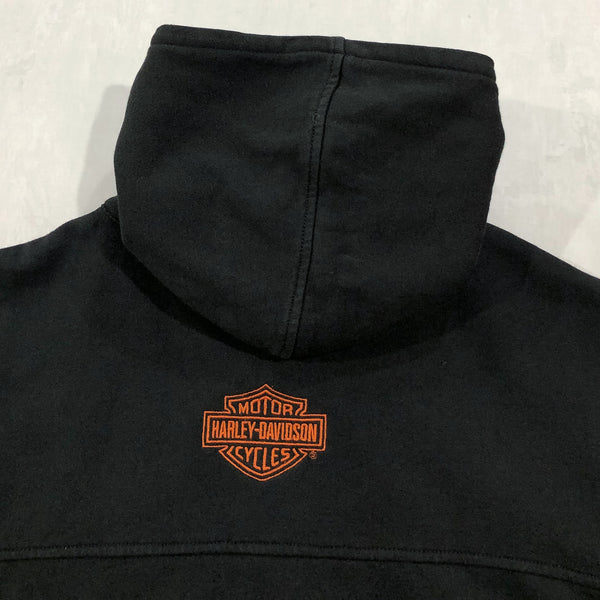 Vintage Harley Davidson Vest Hoodie (2XL)