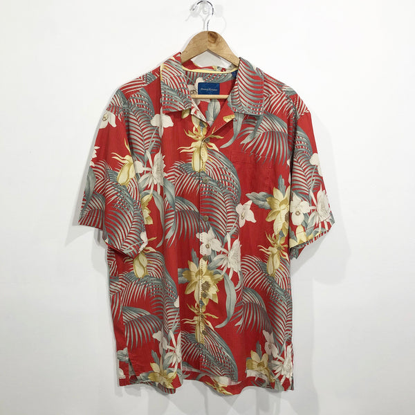 Tommy Bahama Hawaiian Shirt (XL/BIG-2XL)