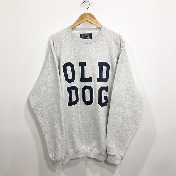 Vintage Soffe Heavy Sweatshirt Old Dog USA (2XL)