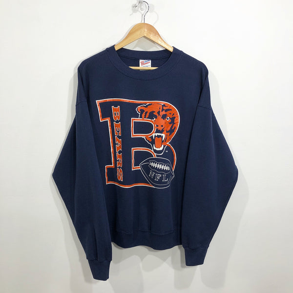 Vintage Hanes Sweatshirt NFL Chicago Bears (L)
