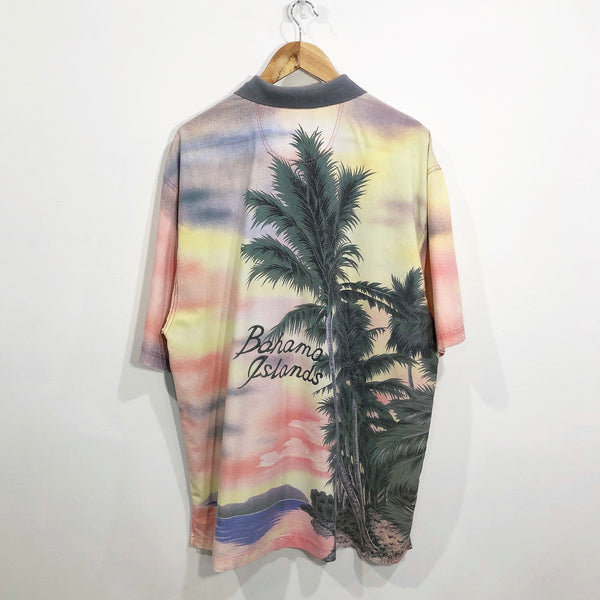 Vintage Tommy Bahama Hawaiian Shirt (2XL/TALL)