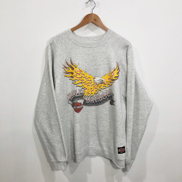 Vintage Hanes Sweatshirt Harley Davidson USA (L)