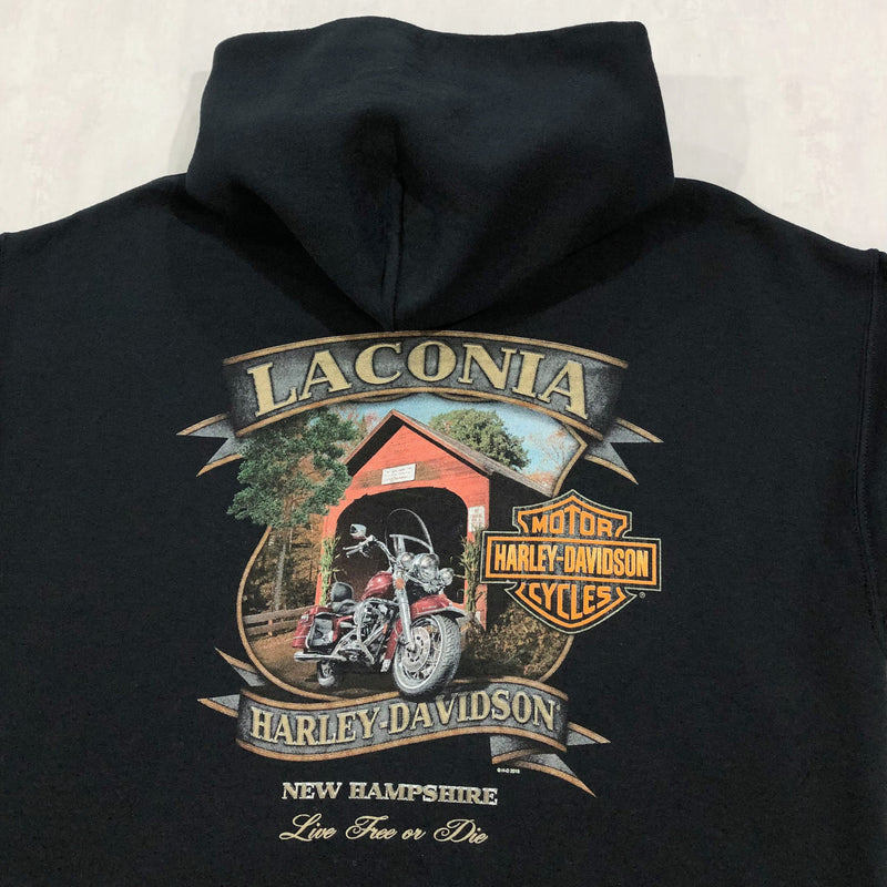Harley Davidson Hoodie New Hampshire (L)