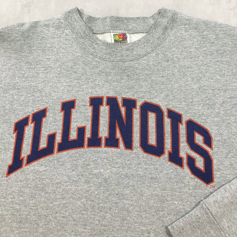 Fruit of the Loom Sweatshirt Illinois Uni (XL/BIG-2XL)