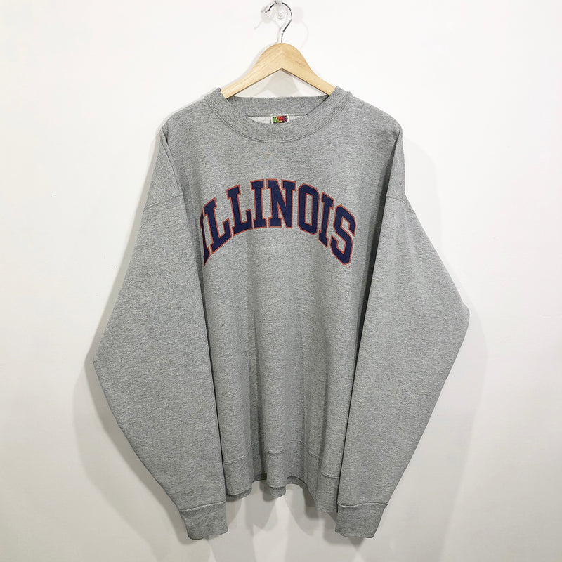 Fruit of the Loom Sweatshirt Illinois Uni (XL/BIG-2XL)