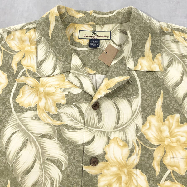 Vintage Tommy Bahama Hawaiian Shirt (L/BIG-XL)