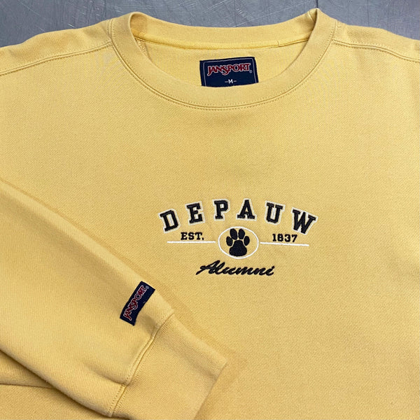 Vintage Jansport Sweatshirt DePauw Uni (L)