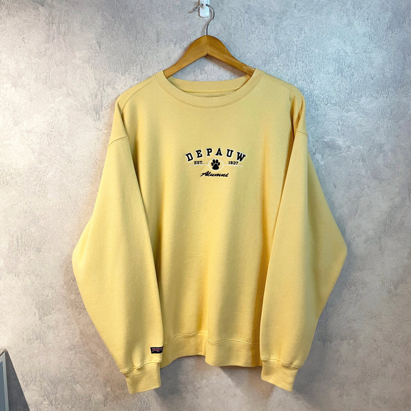 Vintage Jansport Sweatshirt DePauw Uni (L)