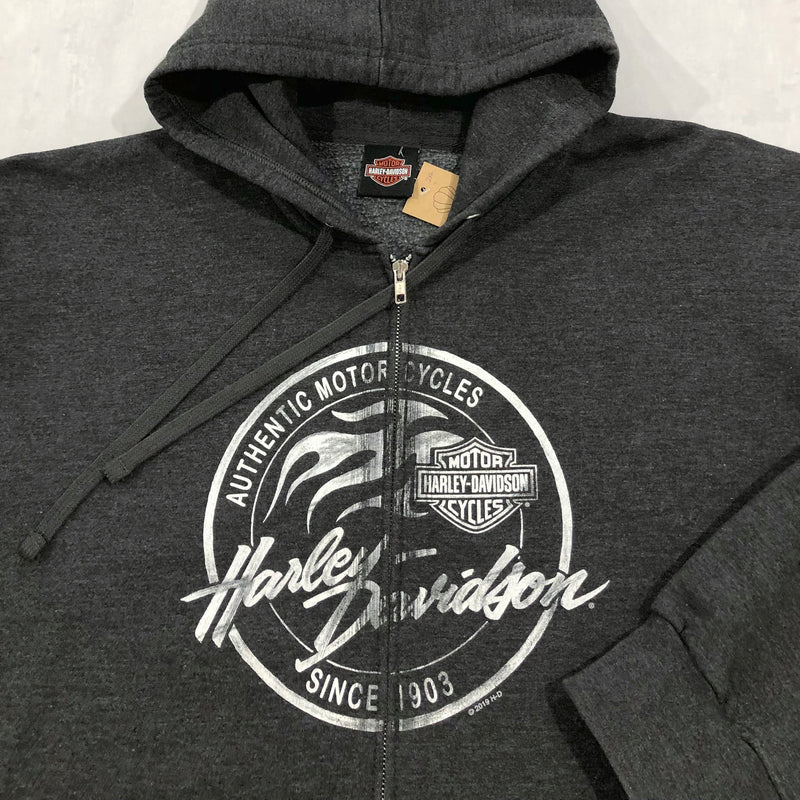 Harley Davidson Hoodie Zip Michigan (2XL)