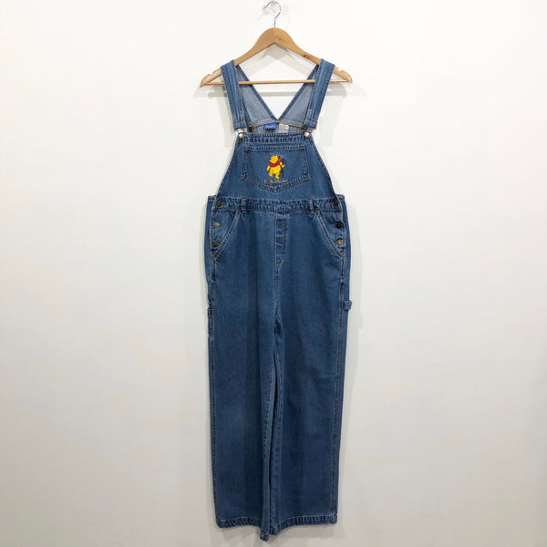 Vintage Disney Denim Overalls Pooh  (W/L)