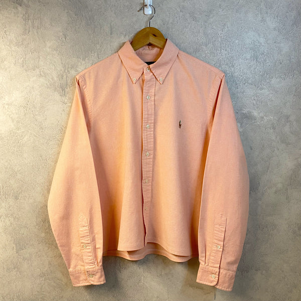 [REWORKED] Polo Ralph Lauren Cropped Shirt (M)