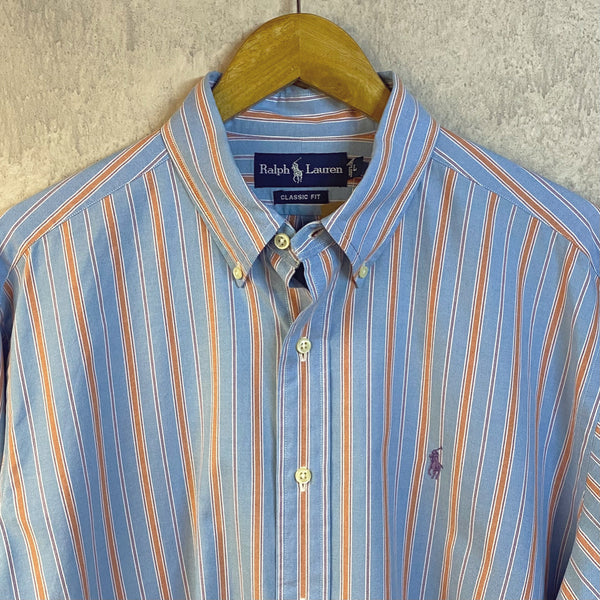[REWORKED] Polo Ralph Lauren Cropped Shirt (XL)