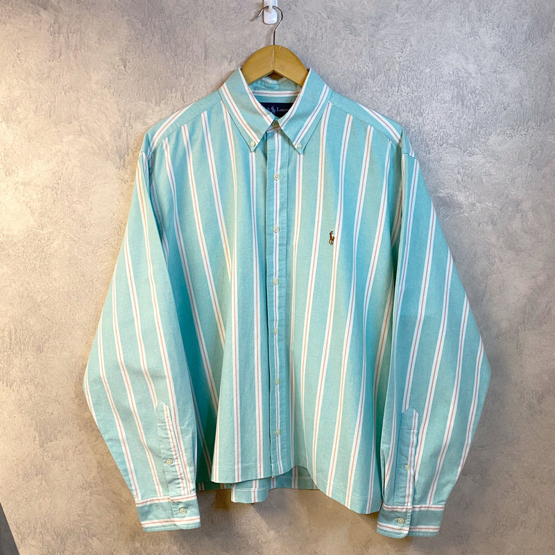 [REWORKED] Polo Ralph Lauren Cropped Shirt (XL)