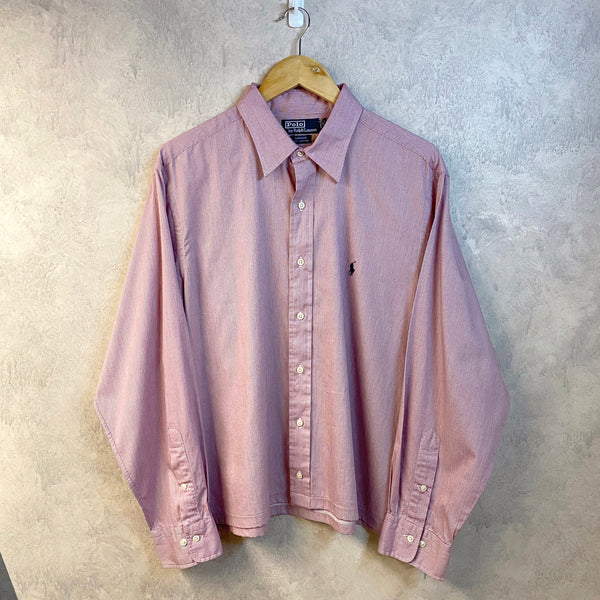 [REWORKED] Polo Ralph Lauren Cropped Shirt (XL)