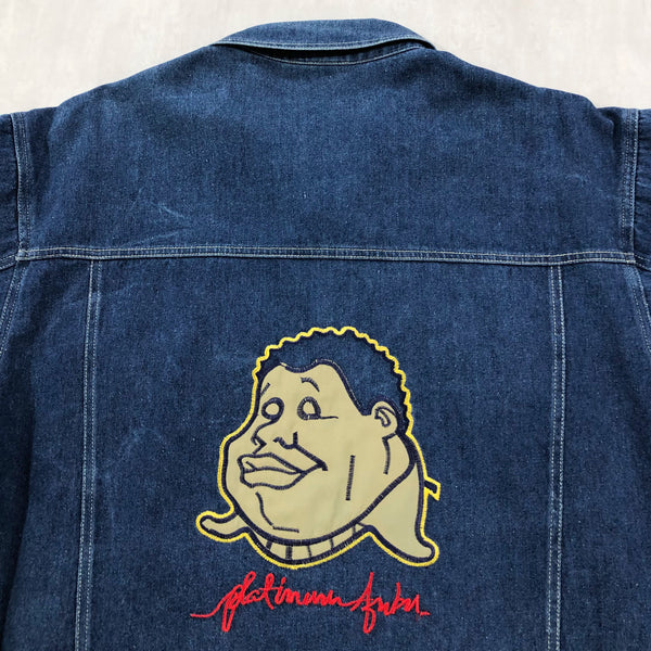 Vintage Fubu Platinum Denim Jacket USA (XL)