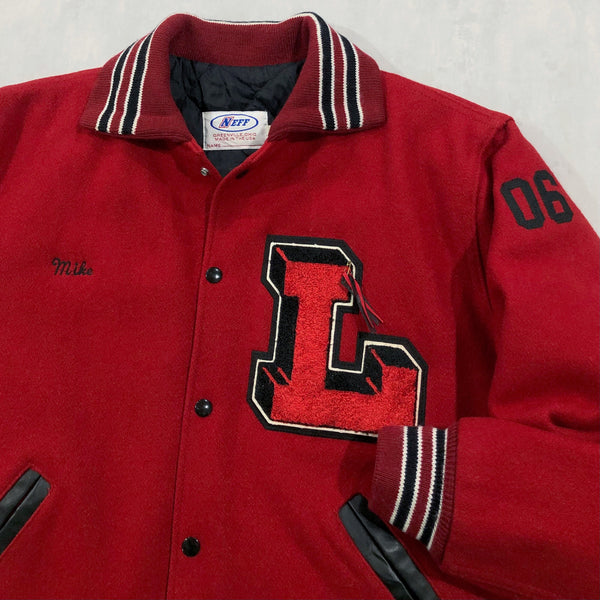 Vintage Neff Wool Varsity Jacket USA (L/BIG)