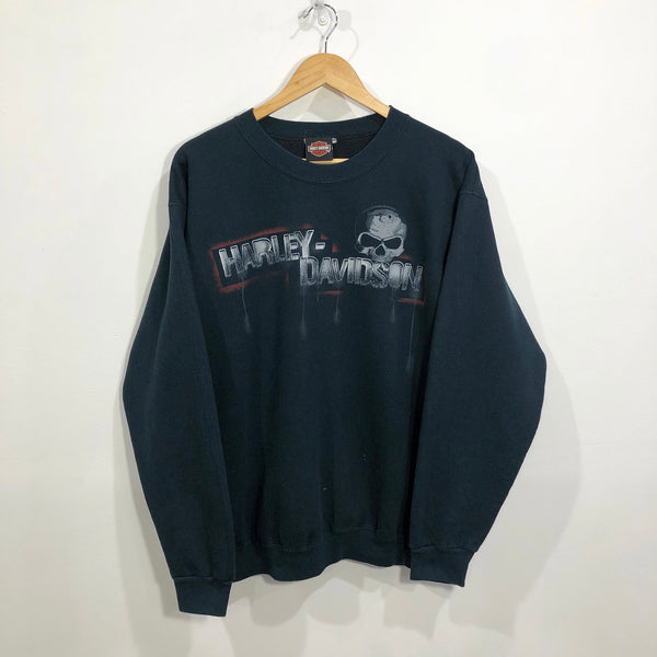 Harley Davidson Sweatshirt Crystal River Florida (S-M)