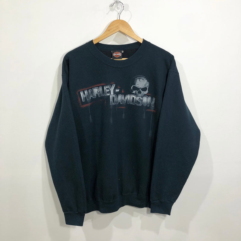 Harley Davidson Sweatshirt Crystal River Florida (S-M)