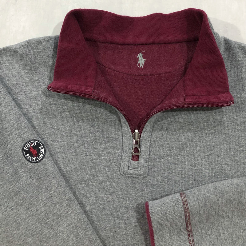 Polo Ralph Lauren Reversible Knit Quarter Zip (2XL/BIG)