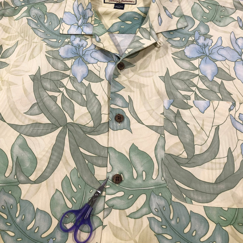 Tommy Bahama Hawaiian Shirt (L/BIG)