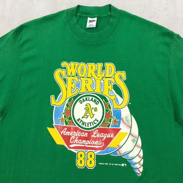 Vintage T-Shirt 1988 MLB Oakland Athletics (M)