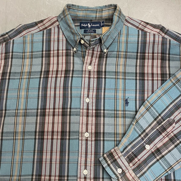[REWORKED] Polo Ralph Lauren Cropped Shirt (2XL)