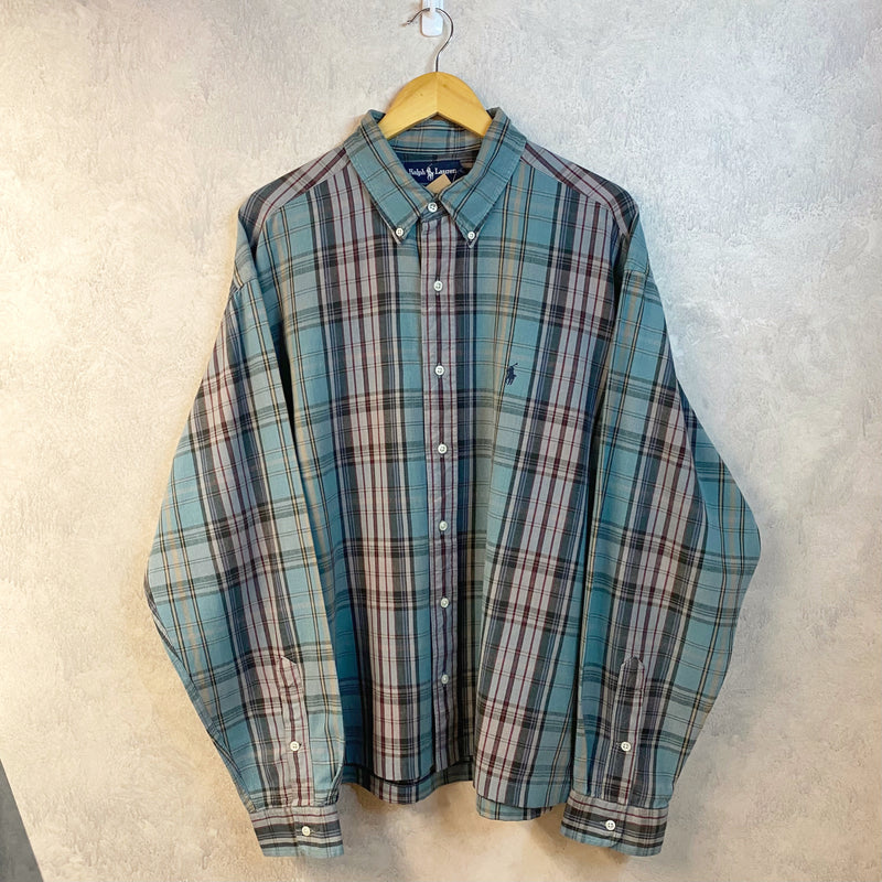 [REWORKED] Polo Ralph Lauren Cropped Shirt (2XL)