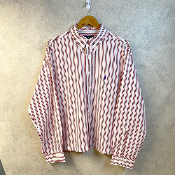 [REWORKED] Polo Ralph Lauren Cropped Shirt (XL)