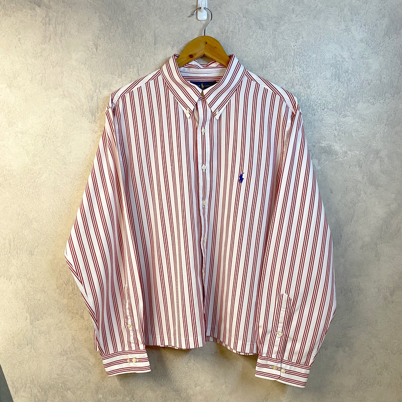 [REWORKED] Polo Ralph Lauren Cropped Shirt (XL)