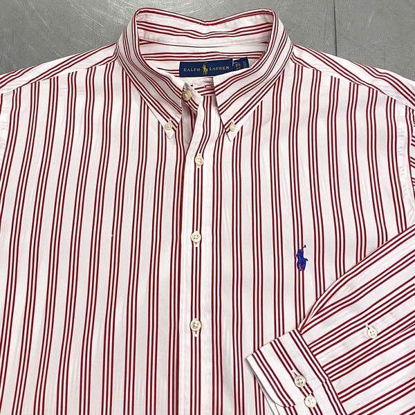 [REWORKED] Polo Ralph Lauren Cropped Shirt (XL)