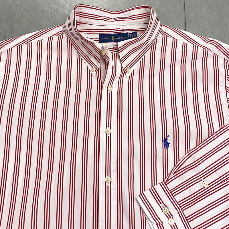 [REWORKED] Polo Ralph Lauren Cropped Shirt (XL)
