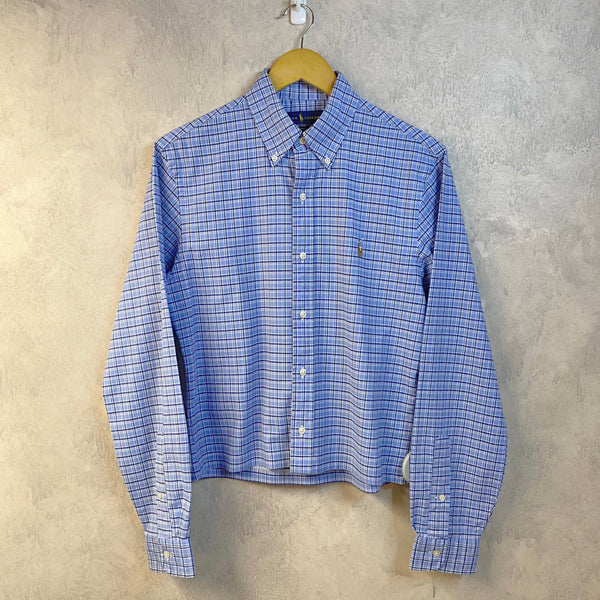 [REWORKED] Polo Ralph Lauren Cropped Shirt (XS)