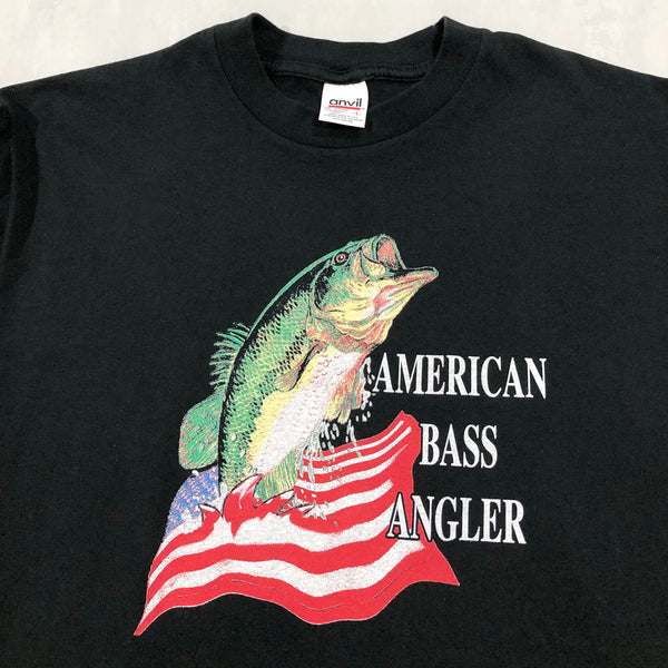 Vintage T-Shirt American Bass Angler USA (M)