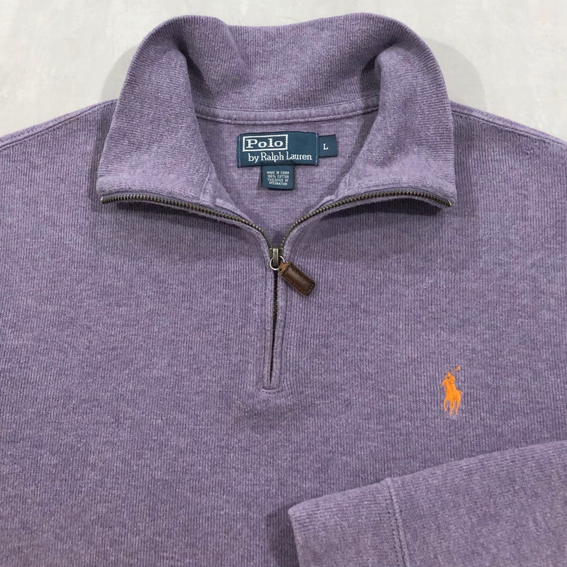 Polo Ralph Lauren Knit Quarter Zip (L)