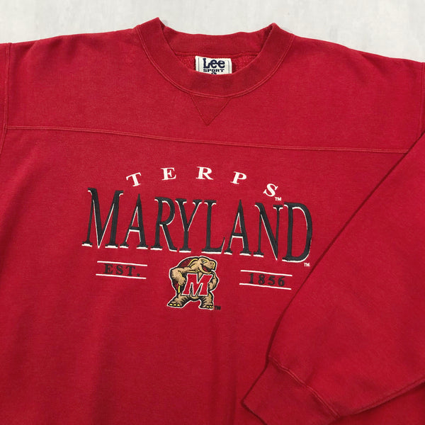 Vintage Lee Sweatshirt Maryland Uni (L/BIG)