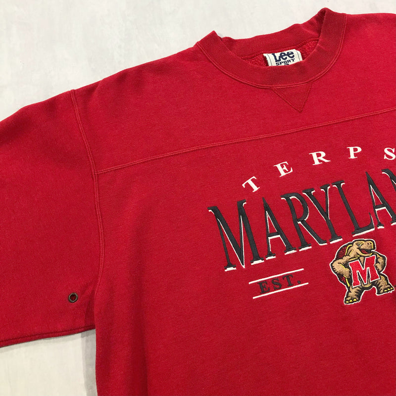 Vintage Lee Sweatshirt Maryland Uni (L/BIG)