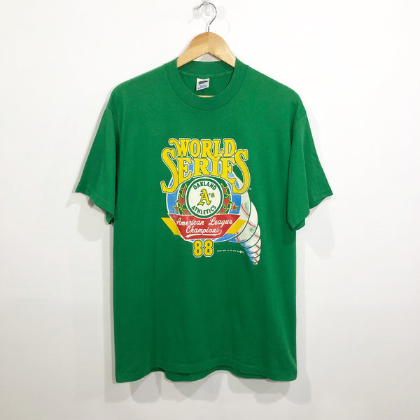 Vintage T-Shirt 1988 MLB Oakland Athletics (M)