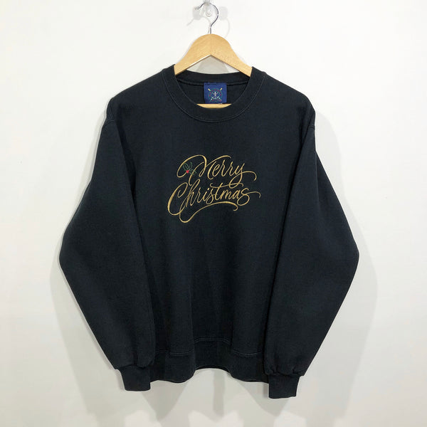 Vintage Sweatshirt Merry Christmas (M)