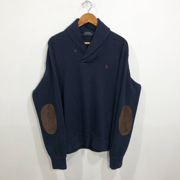 Polo Ralph Lauren Shawl Knit Sweater (L/BIG)