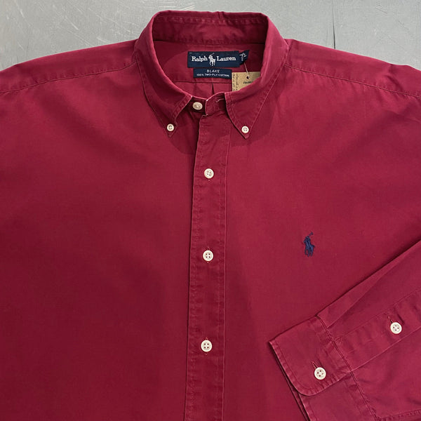 [REWORKED] Polo Ralph Lauren Cropped Shirt (XL)