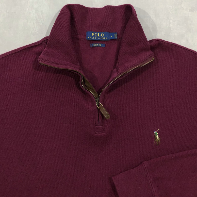 Polo Ralph Lauren Knit Quarter Zip (L/BIG)