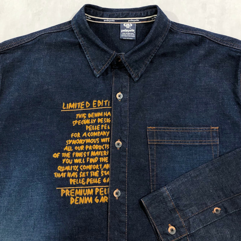 Pelle Pelle Denim Shirt Jacket (2XL/TALL)
