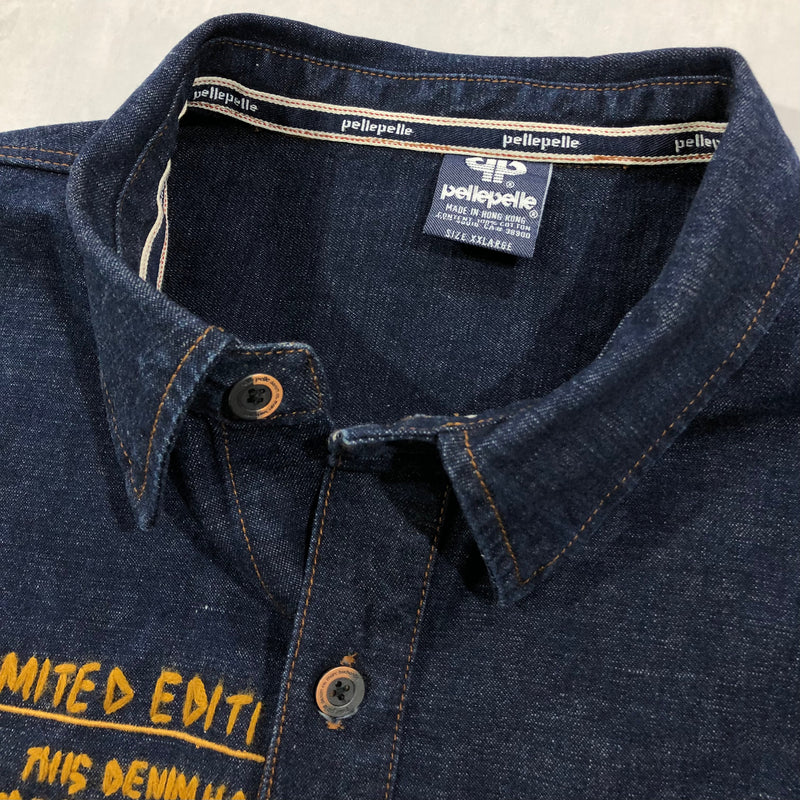 Pelle Pelle Denim Shirt Jacket (2XL/TALL)