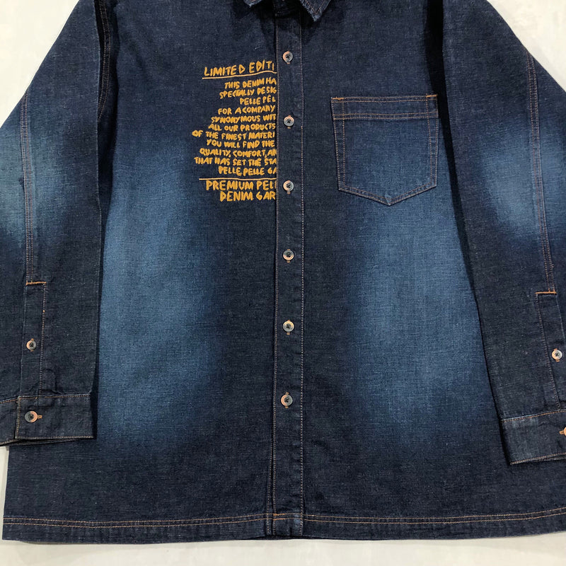 Pelle Pelle Denim Shirt Jacket (2XL/TALL)