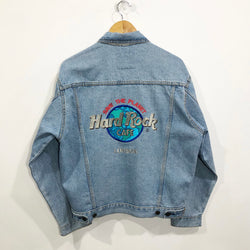 Vintage Hard Rock Cafe Denim Jacket London (S/SHORT) – VINTAGELANDNZ